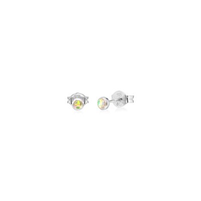 Aurora Ear Stud - Clear Opal