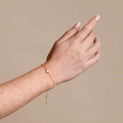 Aurora Bracelet - White Opal