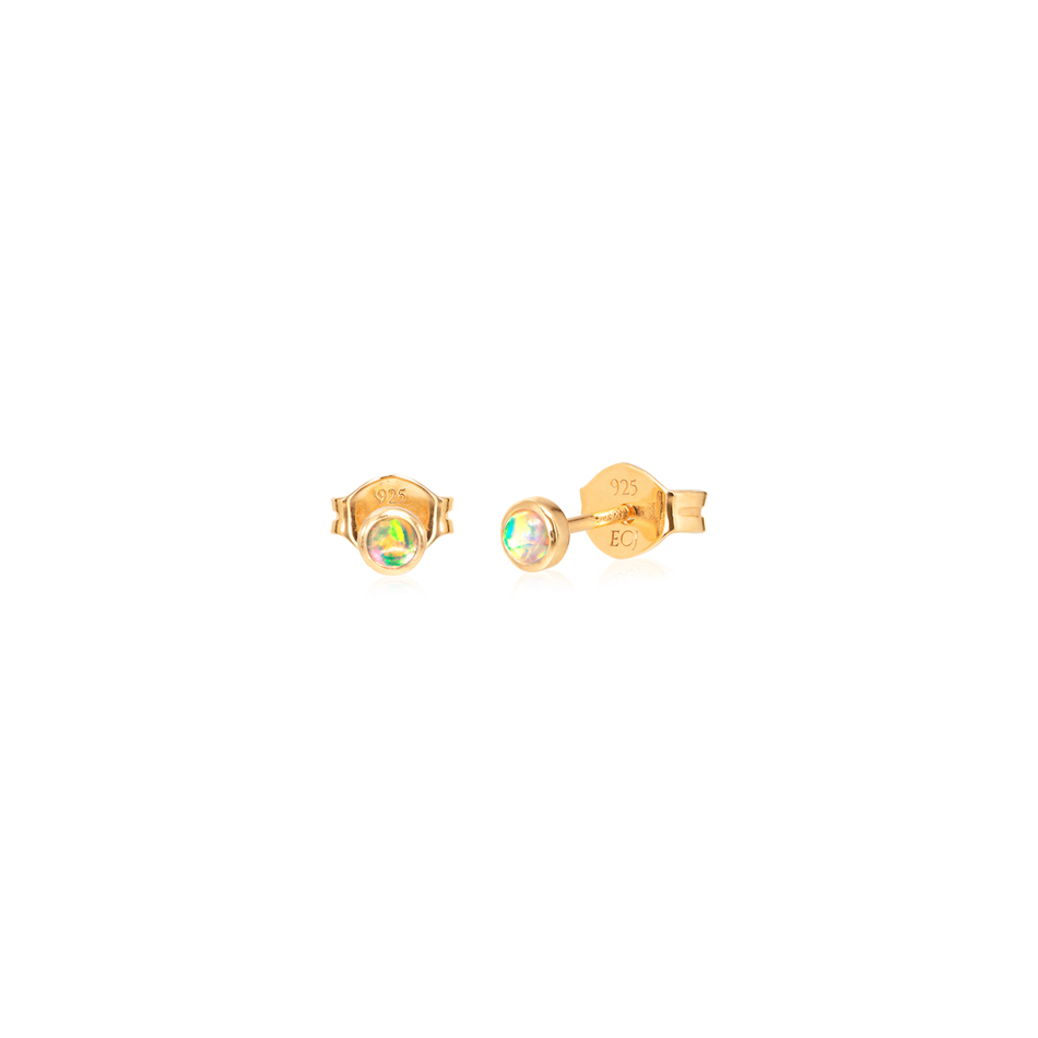 Aurora Ear Stud - Clear Opal