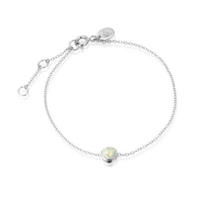 Aurora armb�nd - White Opal
