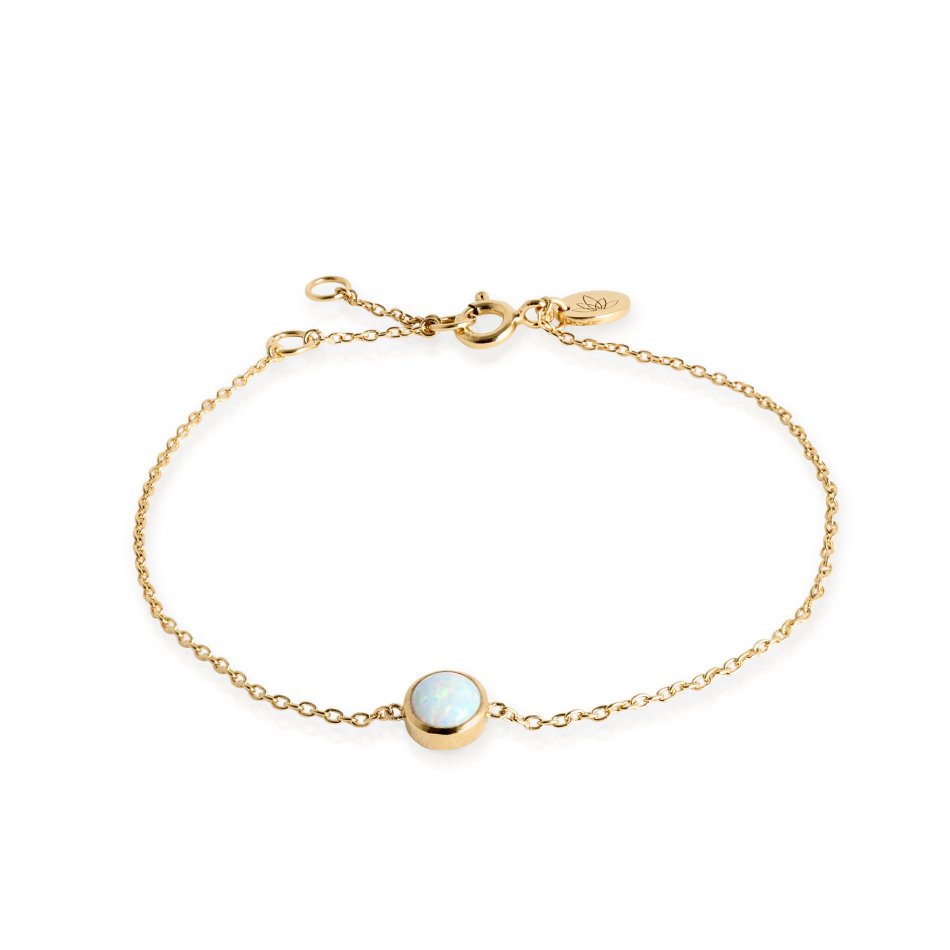 Aurora Bracelet - White Opal