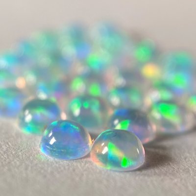 Aurora Ear Stud - Clear Opal