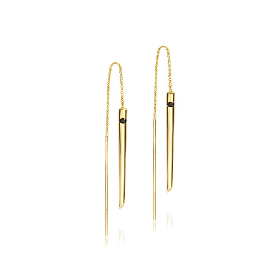 Large Chopstick Earring