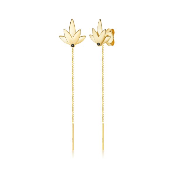 Lotus Stud Earrings