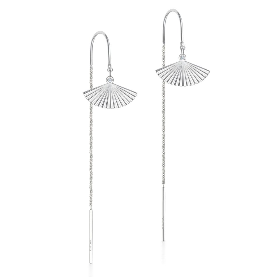 Sensu Earrings with chain