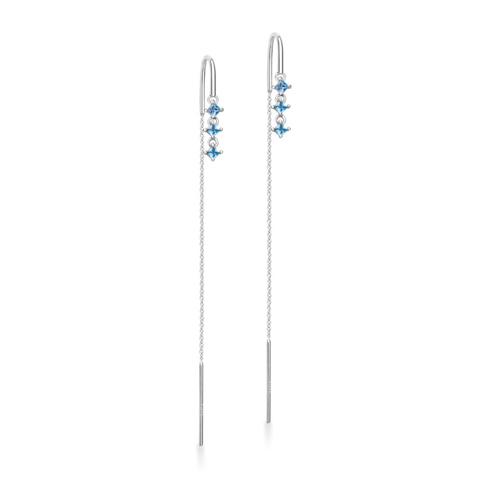 Harmony Earrings with chain