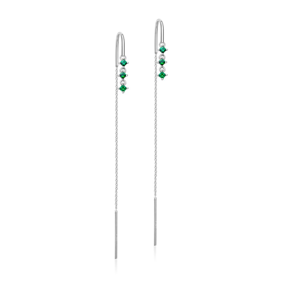 Harmony Earrings with chain