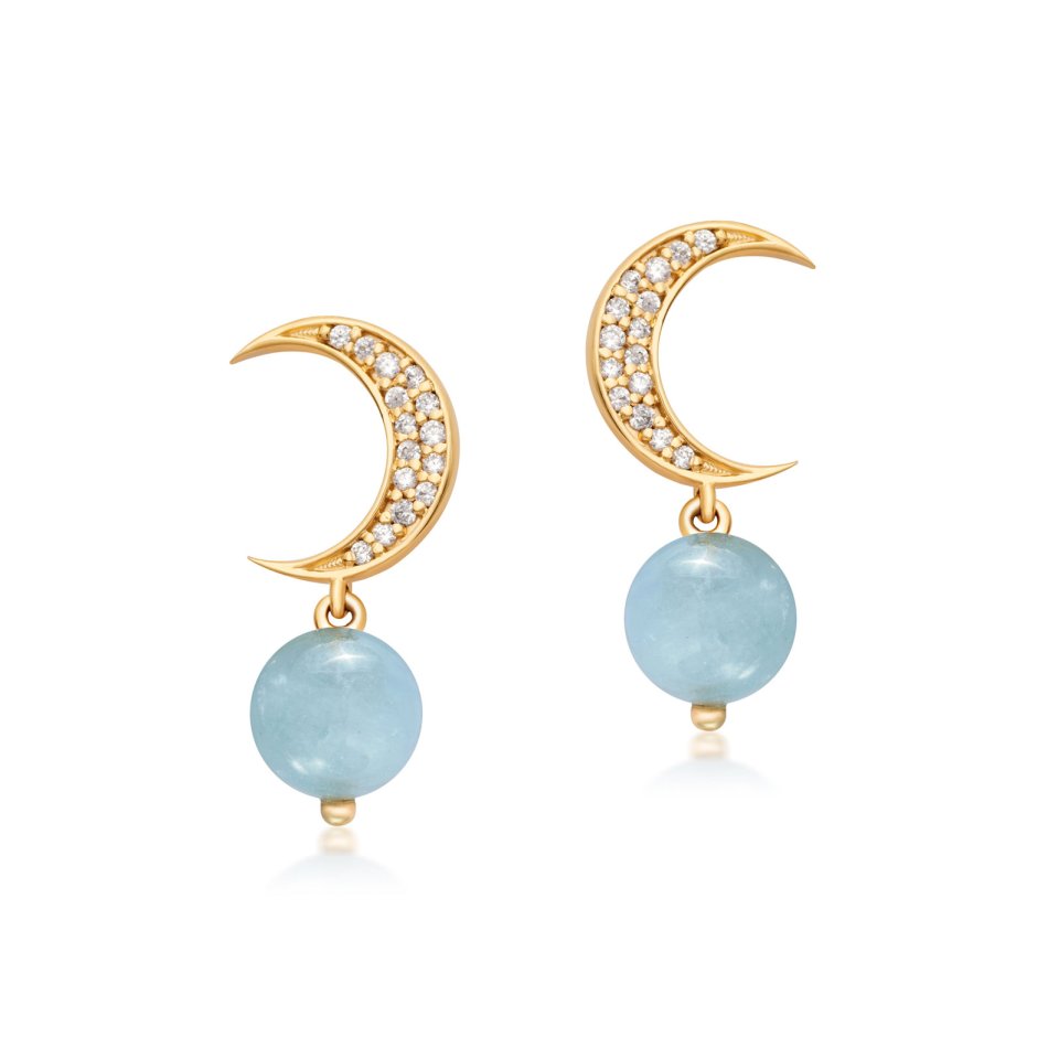 Blue Moon Earrings