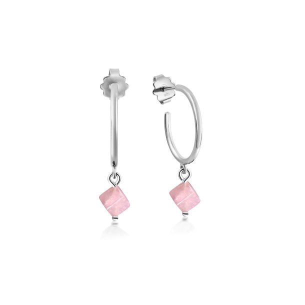 Rose Quartz Harmony Earrings