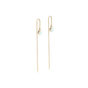 Aurora Earring - White Opal