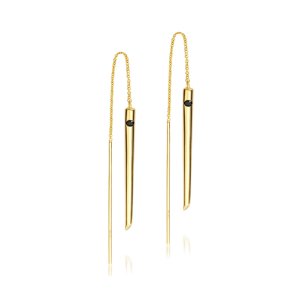 Large Chopstick Earring