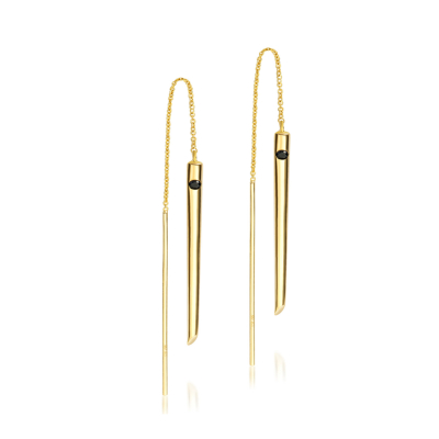 Large Chopstick Earring