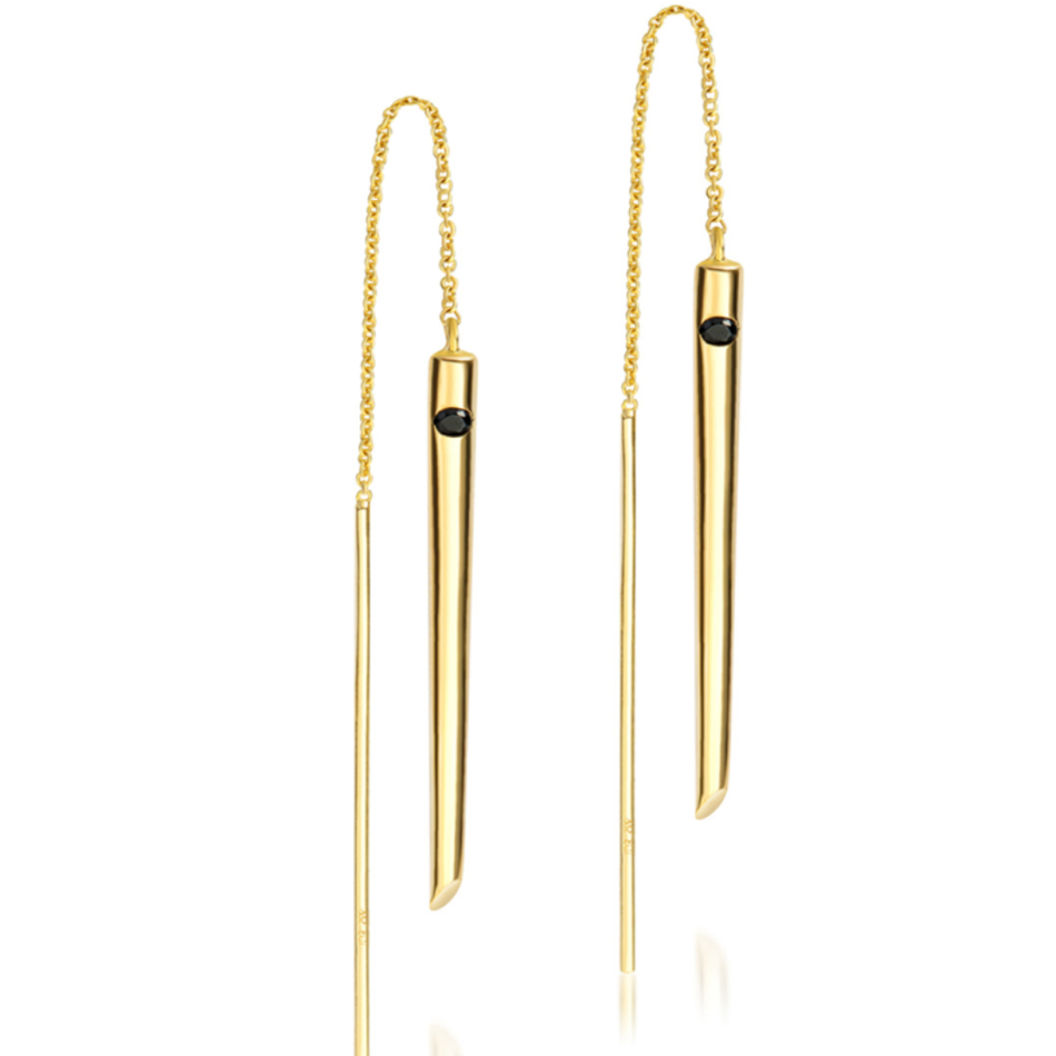 Large Chopstick Earring