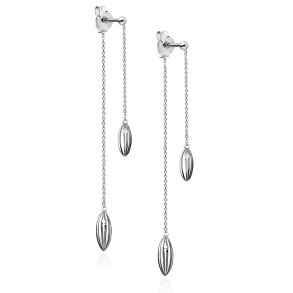 Double Rice Earrings