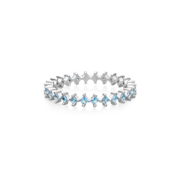 Aquamarina Harmony Ring