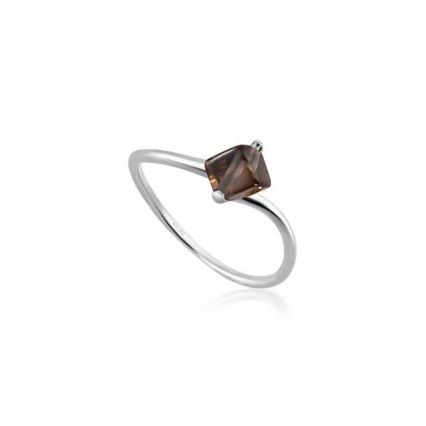 Smokey Quartz Harmony Ring